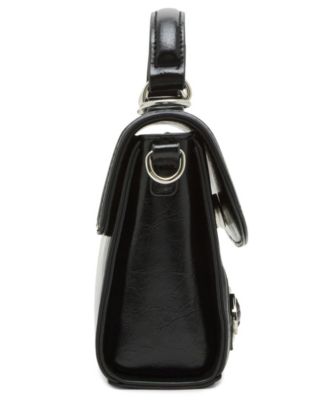 Lilithc Crinkle Top Handle Satchel Bag