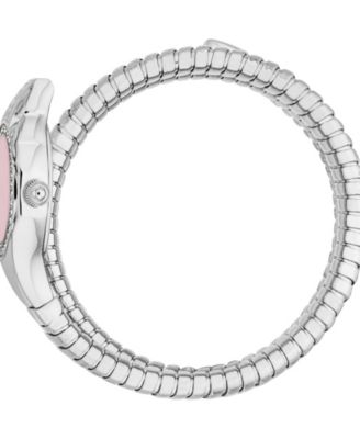 Women's Silver Stainless Steel Bracelet Watch, 22mm