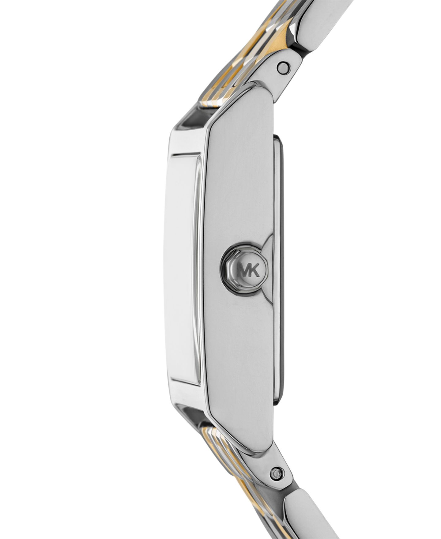Женские часы Michael Kors Georgie Three-Hand Two-Tone Stainless Steel Watch, 27mm — фото 5
