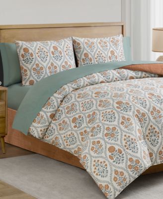 Hazel 8-Piece Reversible Comforter Sets