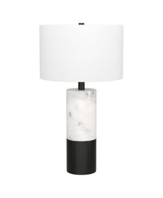 Liana 23.75" Metal Table Lamp with Fabric Shade