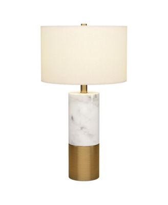 Liana 23.75" Metal Table Lamp with Fabric Shade
