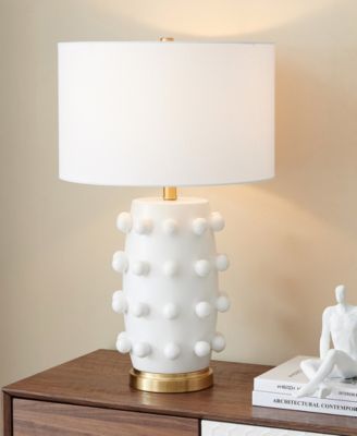 Farrington 25.5" Ceramic Table Lamp with Fabric Shade