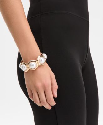 Imitation Pearl Stretch Bracelet, Macy's Exclusive