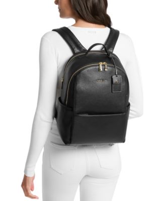 Michael Kors Sable Small Leather Multifunction Backpack