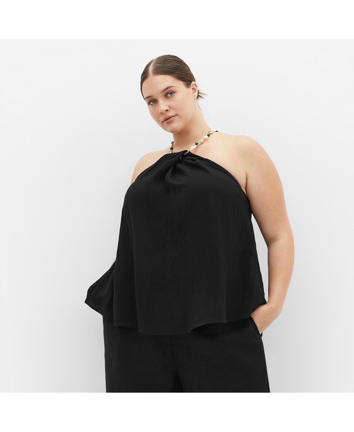 Women's Island Detail Top - Black