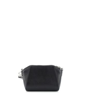 Nano Antigona Crossbody Bag Leather