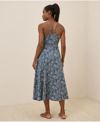 Women's Fit & Flare Midi Dress