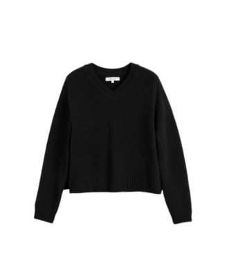 Women's Pure Cashmere V-Neck Sweater