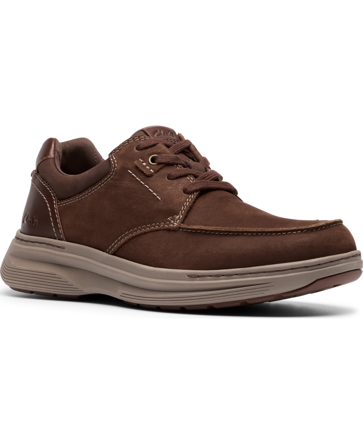 Men's Craftwell Moc Dress Casual Lace Up Sneakers - Dark brown nubuck