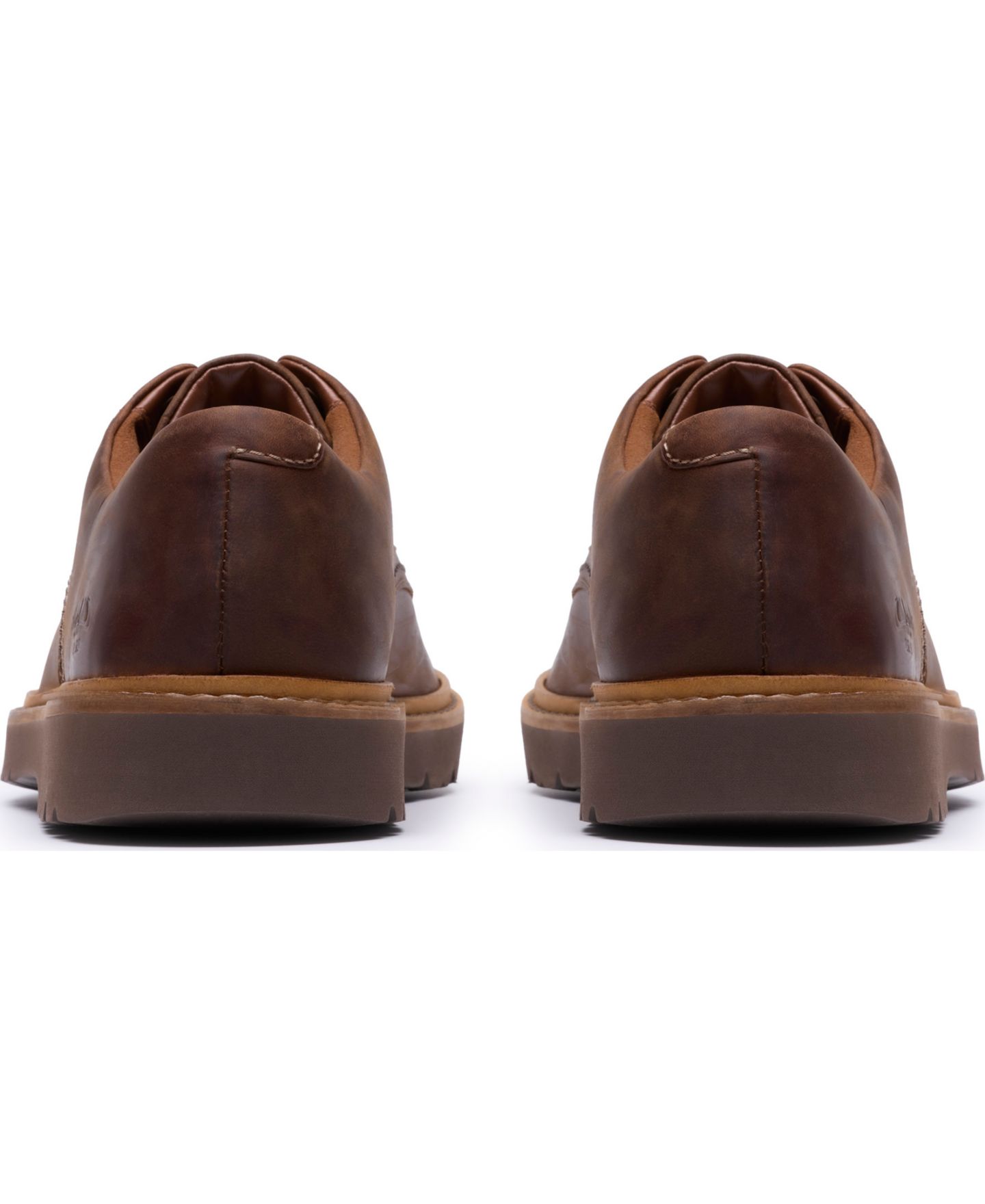 Мужское платье Clarks Weltridge Low Dress Casual Derby Shoe, цвет: Кожаный — фото 5