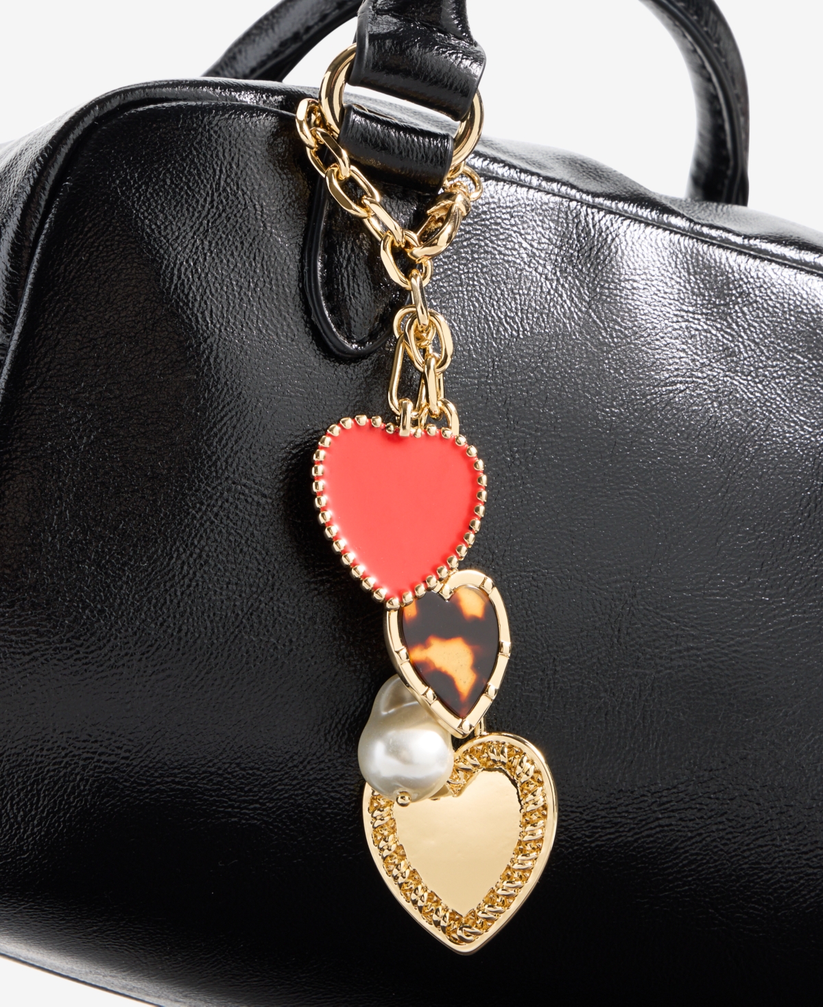 On 34th Handbag Heart Charms, Macy's Exclusive In Gold