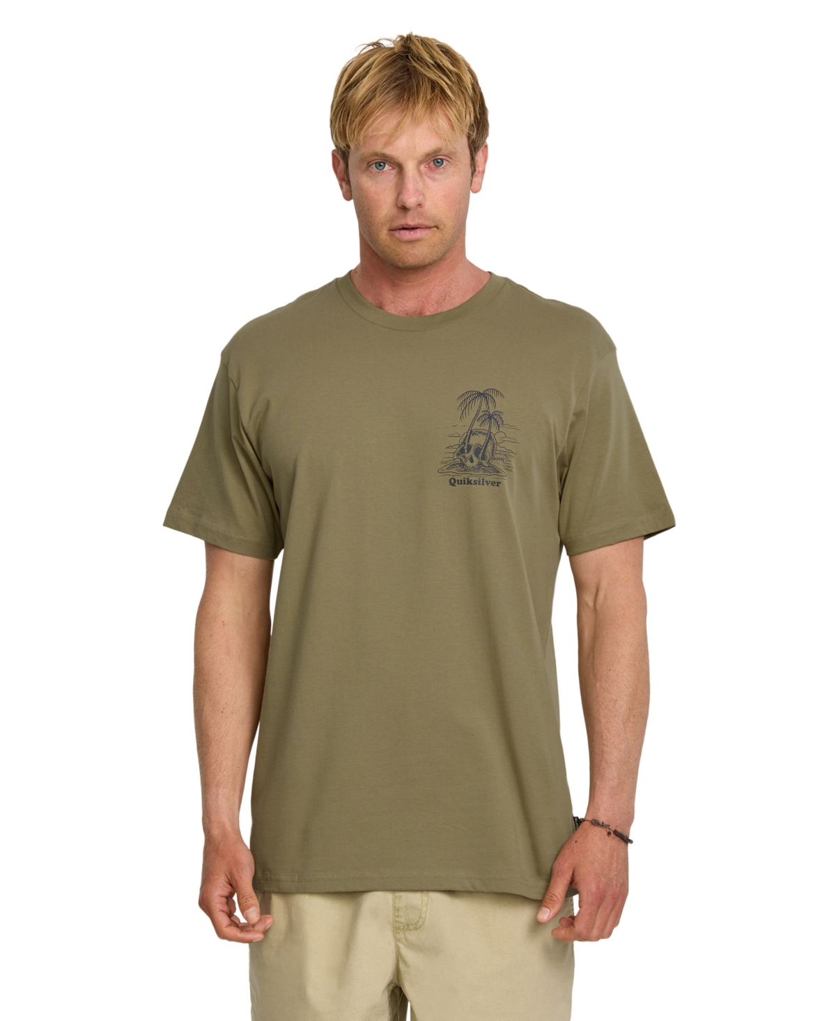Quiksilver Men's Overgrown Short Sleeve T-Shirt