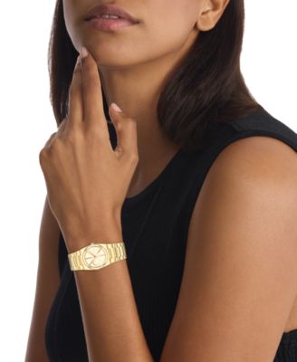 Women's CK Unite Gold Tone Stainless Steel Bracelet Watch 26mm