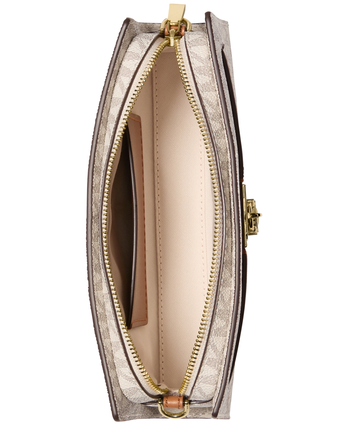 Michael Kors Hamilton Small Logo Convertible Crossbody In Neutral
