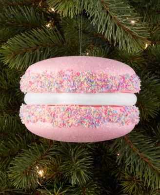 Pink Macaron with Sprinkles Ornament, Macy's Exclusive