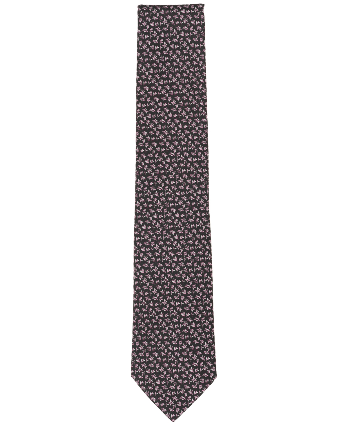 Michael Kors Men's Classic Cedara Floral Tie In Gray