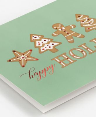 Gingerbread Holiday Boxed Cards
