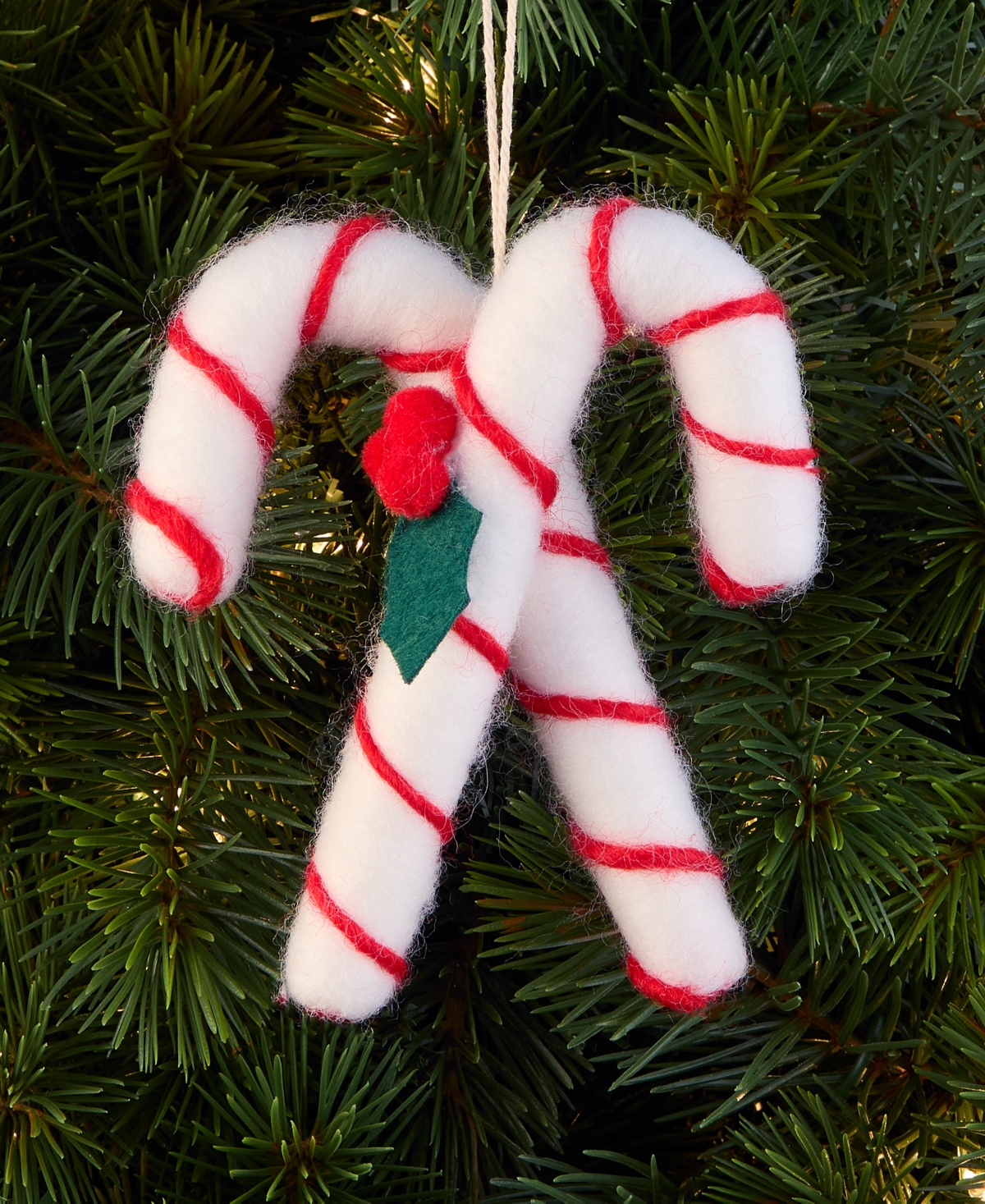 Holiday Lane Christmas Cheer Candy Canes Ornament, Macy's Exclusive