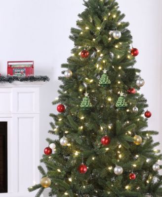 Nostalgic Tree Ornaments with Lights, Set of 3