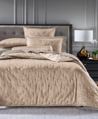 Hotel Collection - Etch 3-Pc. Coverlet Set, Full/Queen