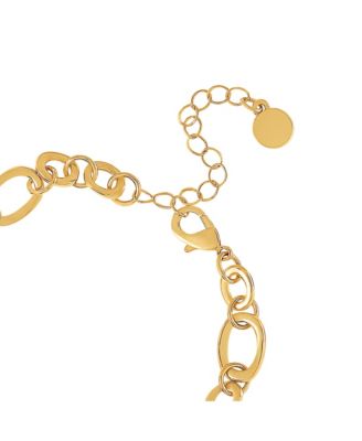 Bold Heart Pendant Bracelet