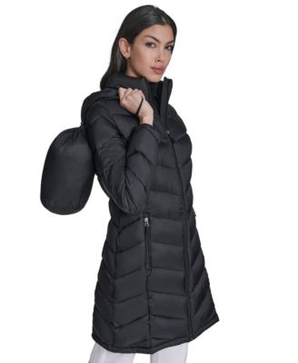 Women's Packable Hooded Puffer Coat, Created for Macy's
