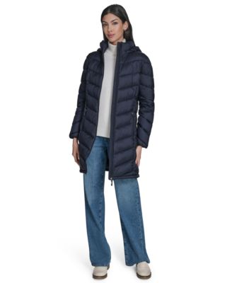 Women's Packable Hooded Puffer Coat, Created for Macy's