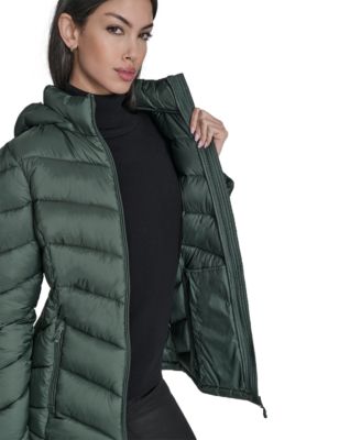 Women's Packable Hooded Puffer Coat, Created for Macy's