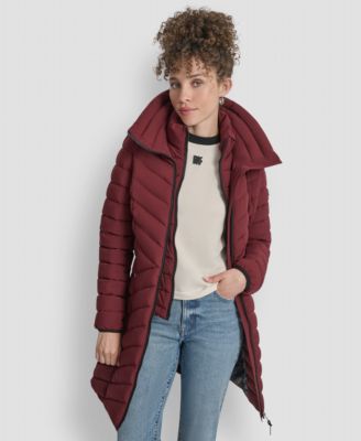 Women's Bibbed Packable Puffer Coat