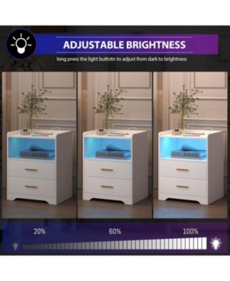 Vanity Makeup Desk with Mirror and Lights