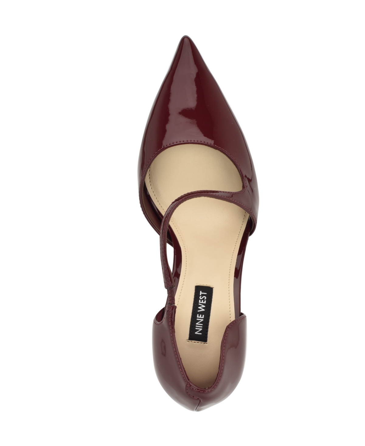 Nine West Dolen Pointed Toe Pump In Red