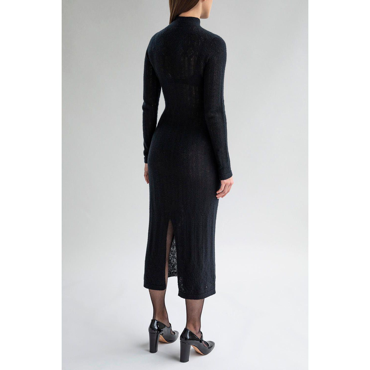 Women's Margot Pointelle Lace Slim Knit Dress