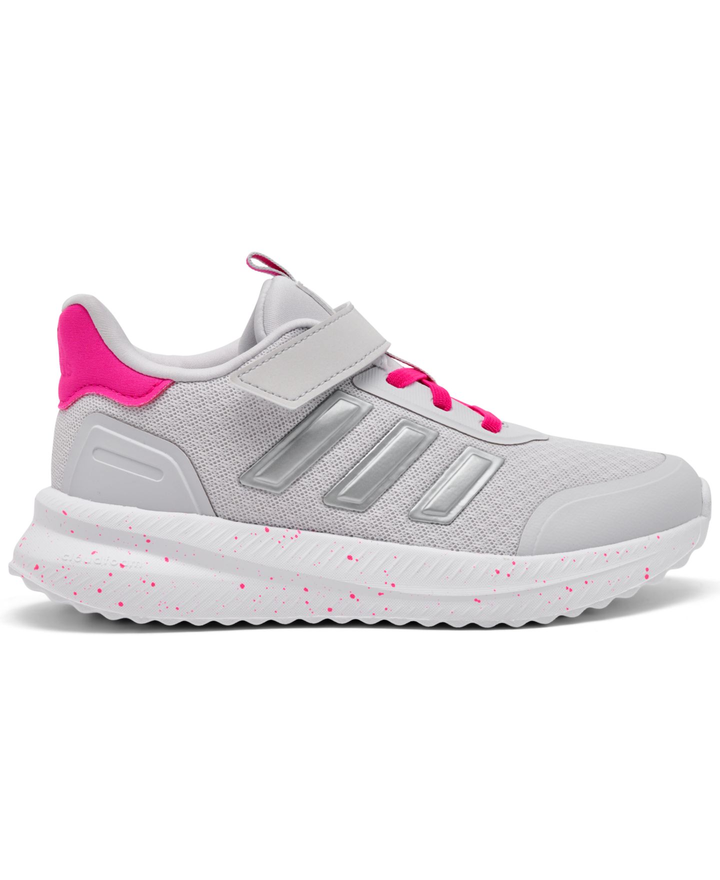 Кроссовки adidas X Plrpath Casual Sneakers from Finish Line для девочек, цвет: Серый / Розовый — фото 2