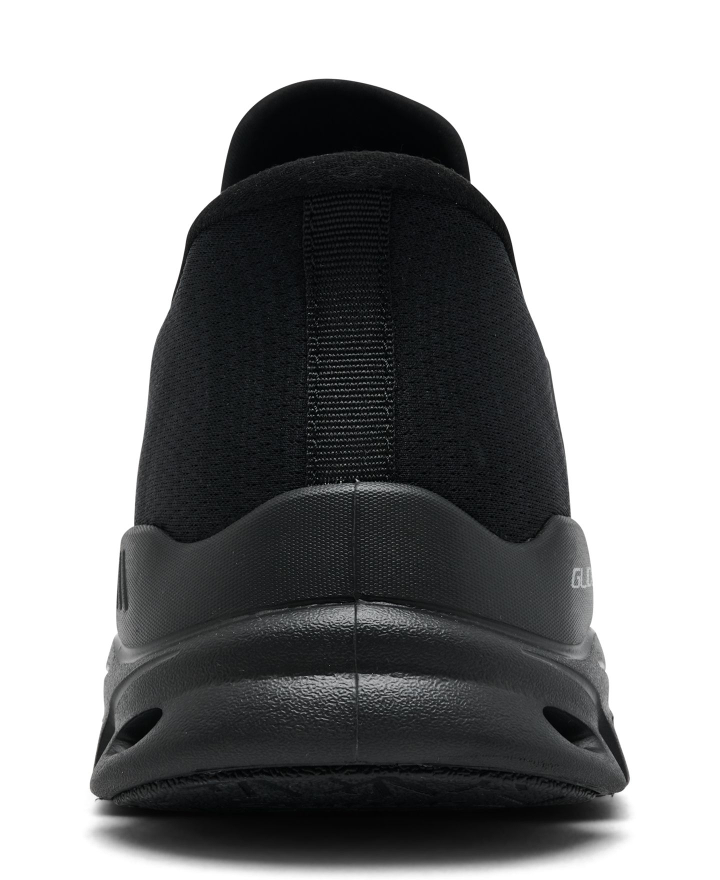 Мужские кроссовки Skechers Slip-Ins: Glide-Step Zefyr Wide-Width Walking, цвет: Чёрный — фото 4