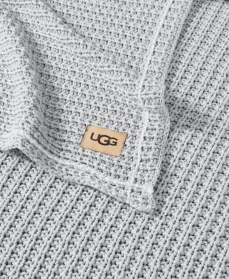 Luna Cotton Waffled Knit Throw, 50" x 70"