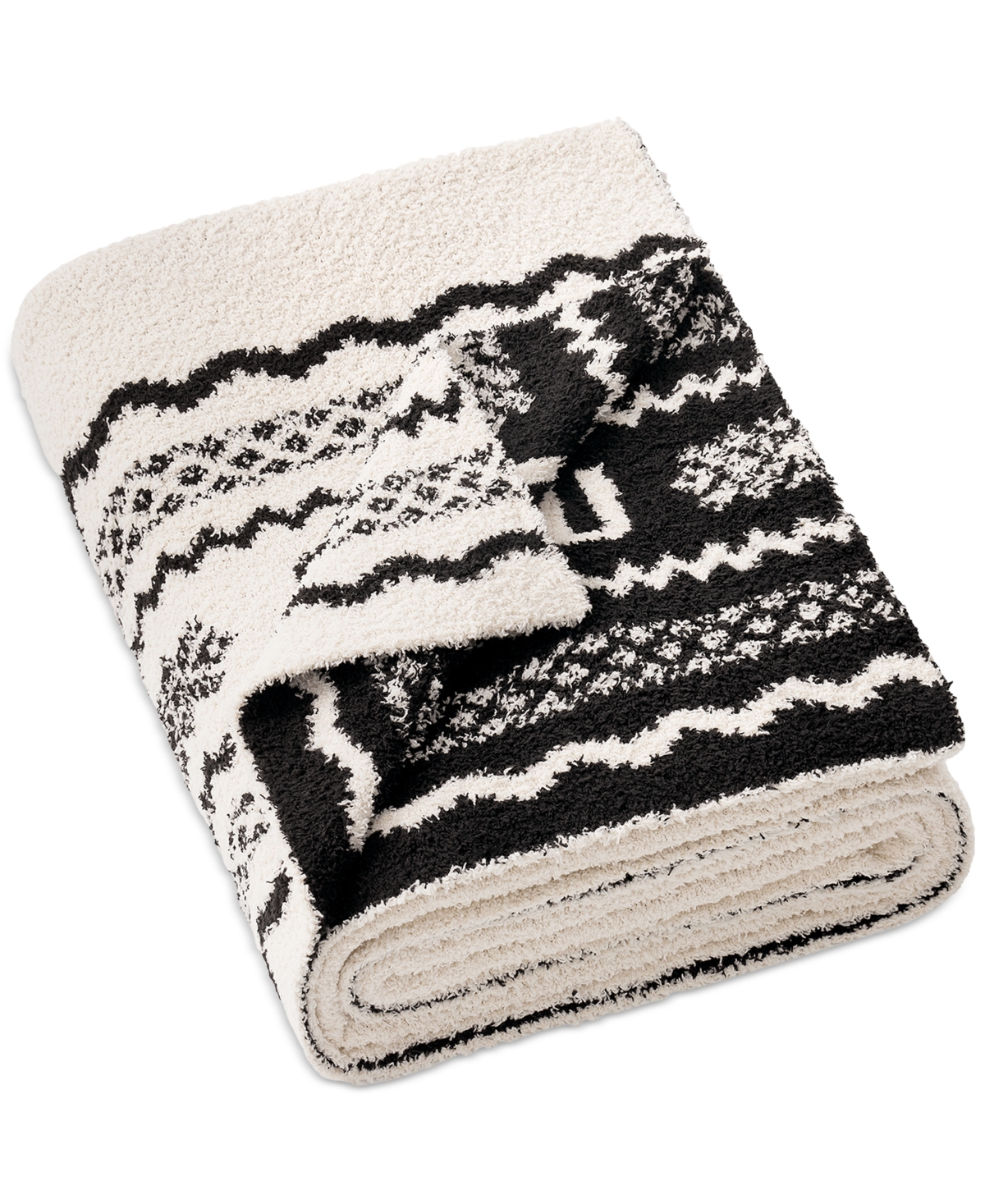 Ugg Northstar Isle Throw, 50" X 70" In White