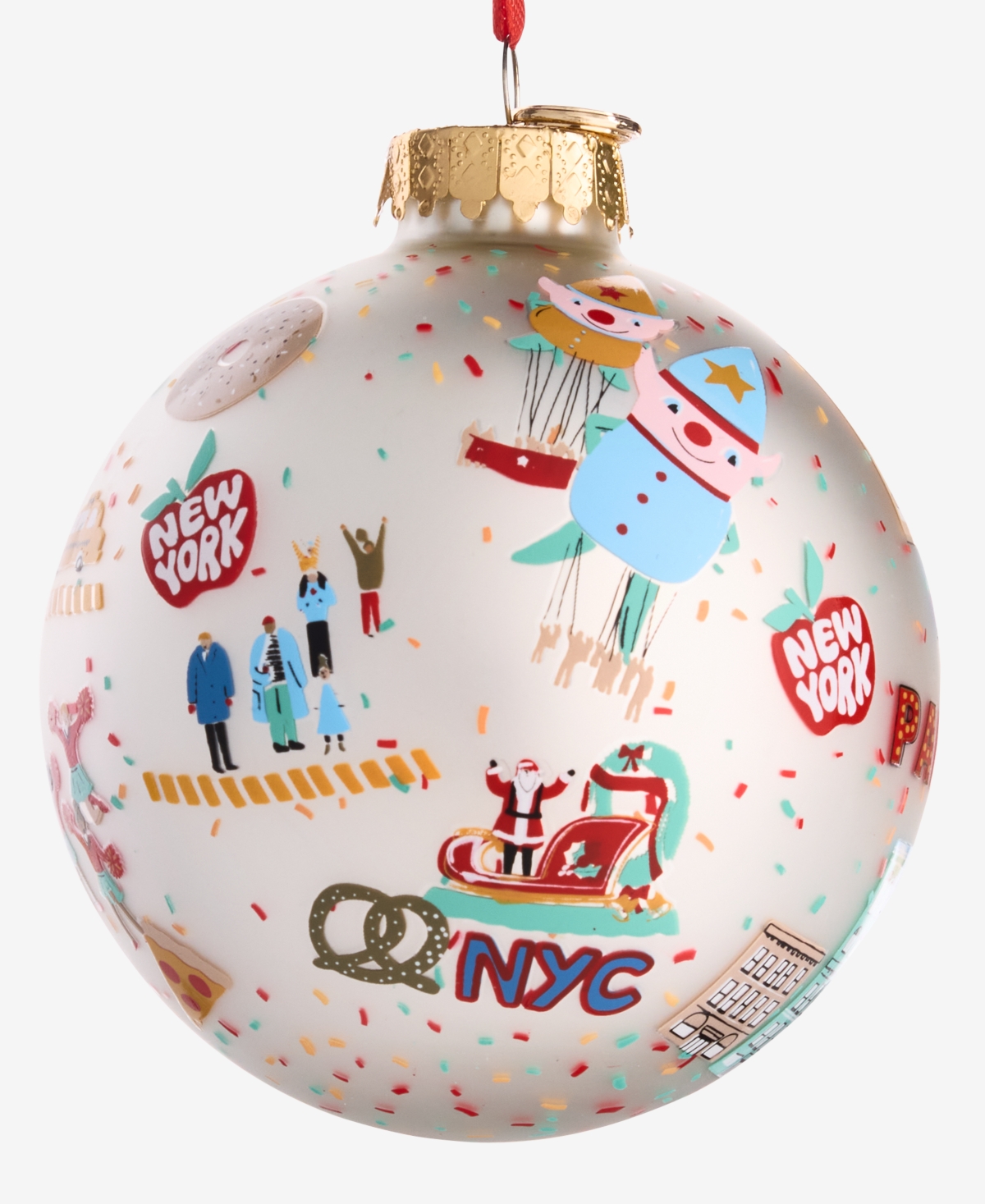Macy's Thanksgiving Day Parade Glass Ball Ornament,  Exclusive In Multi