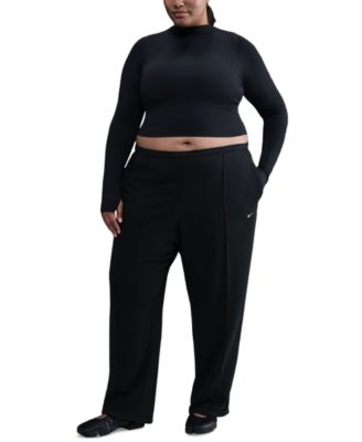 Nike - Women's Plus Size Mid-Rise French Terry Sweatpants