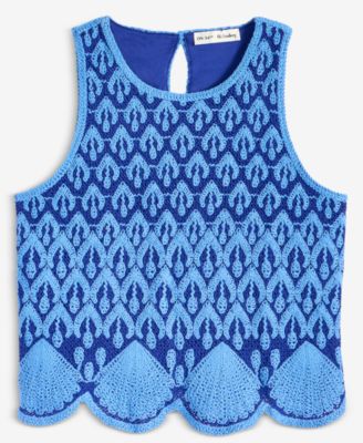 Women's Crocheted Sleeveless Top, Macy's Exclusive - | Alix Friedberg Capsule Collection