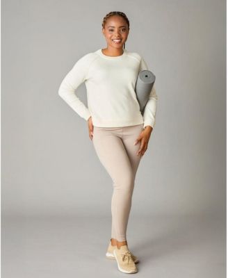 Women's Itch-Free Merino Wool Crewneck Sweater with Soft Liner