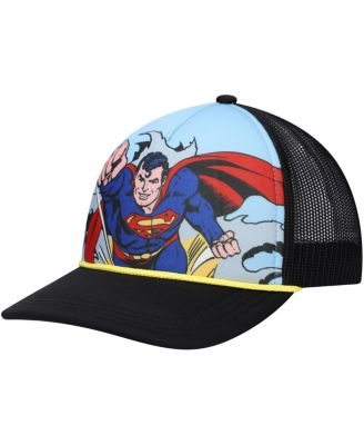 Big Boys and Girls Blue Superman Foam Trucker Adjustable Hat