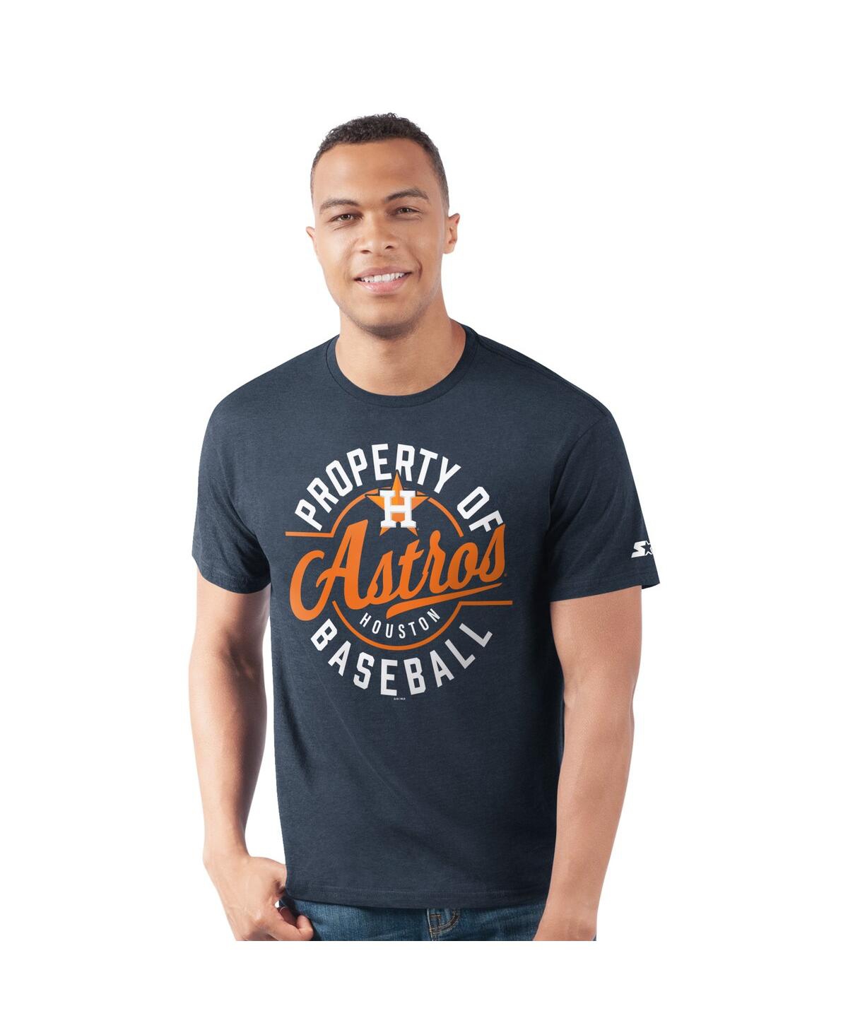 Men's Navy Houston Astros Prime Time Property Of T-Shirt - Navy