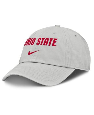 Nike - Men's Gray Ohio State Buckeyes 2025 On-Field Gameday Club Adjustable Hat