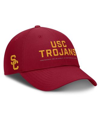 Men's Cardinal USC Trojans 2025 On-Field Gameday Club Adjustable Hat