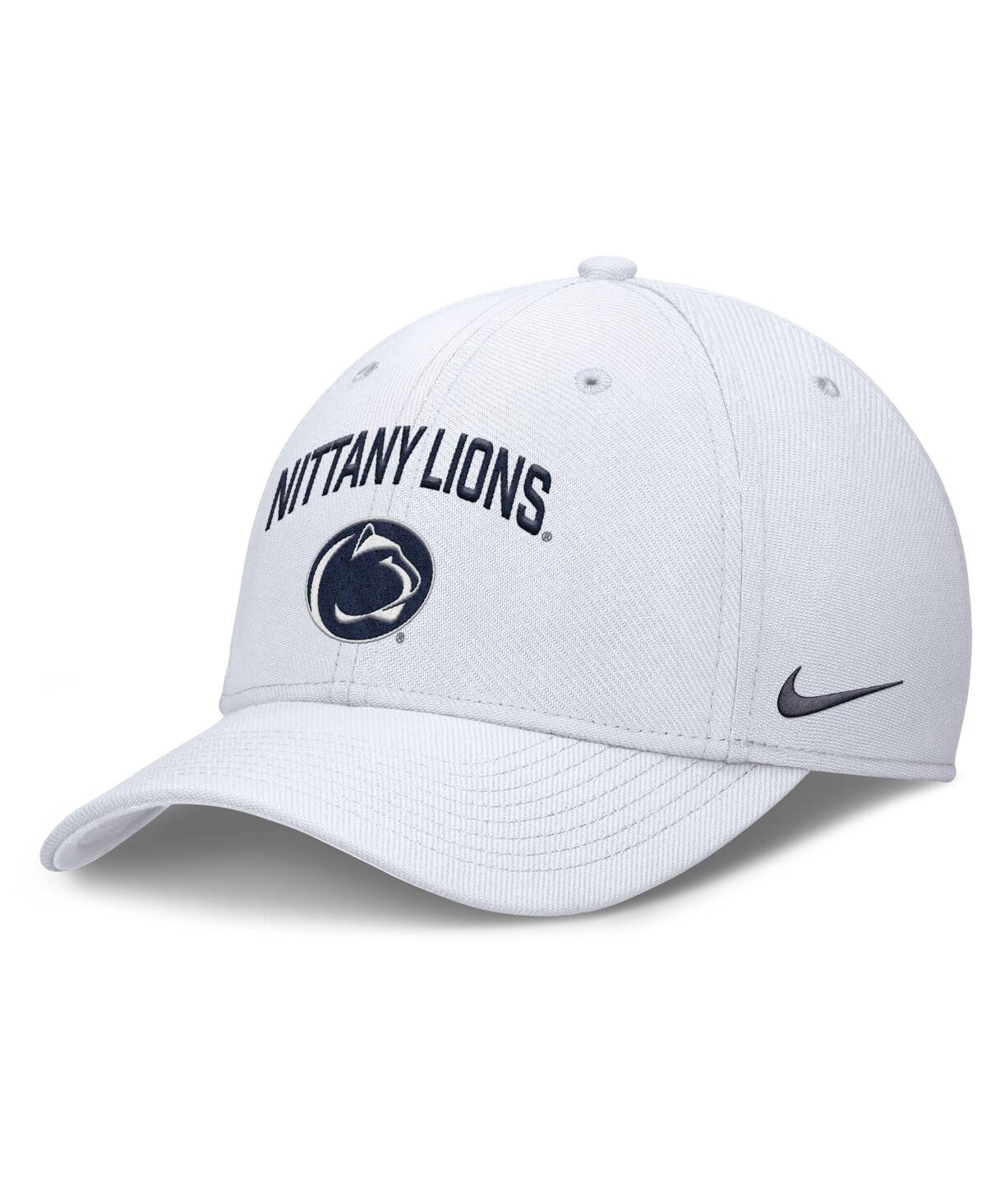 Men's White Penn State Nittany Lions 2025 On-Field Rise Performance Flex Hat - White