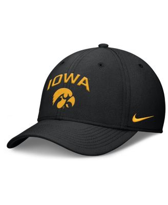 Nike - Men's Black Iowa Hawkeyes 2025 On-Field Rise Performance Flex Hat