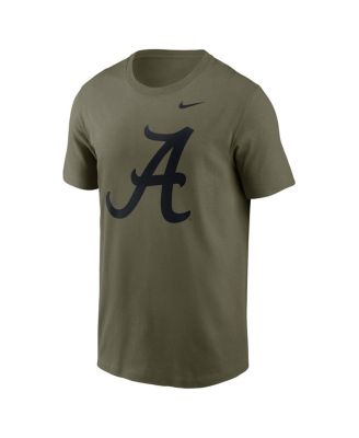 Men's Olive Alabama Crimson Tide Primetime Logo Performance T-Shirt
