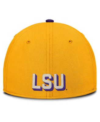 Men's Gold LSU Tigers Legacy Rise Performance Flex Hat