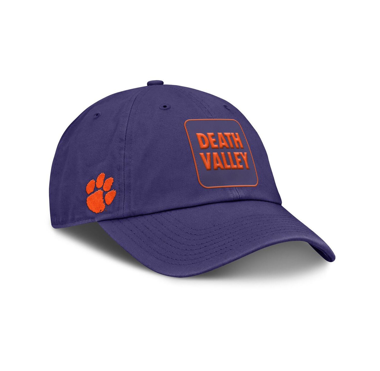 Men's Purple Clemson Tigers Local Club Adjustable Hat